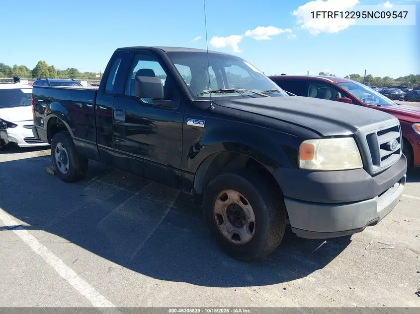 FORD F-150 2005, VIN 1FTRF12295NC09547