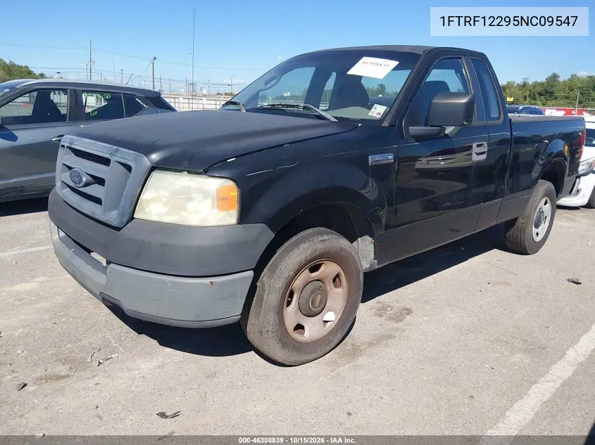 2005 FORD F-150 VIN 1FTRF12295NC09547 — фото 2