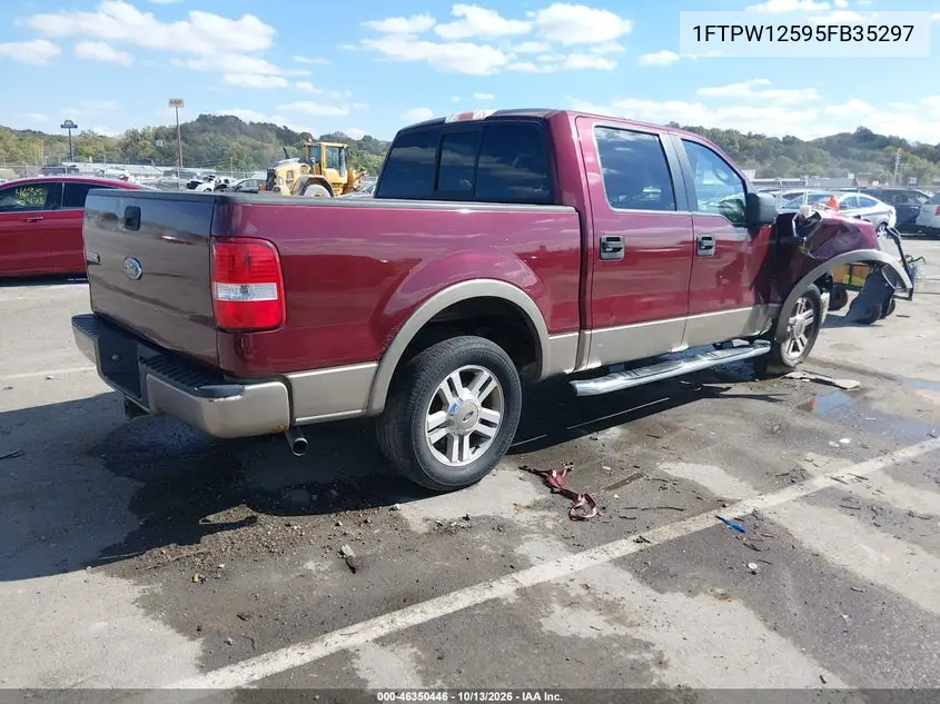 2005 FORD F-150 VIN 1FTPW12595FB35297 — фото 4