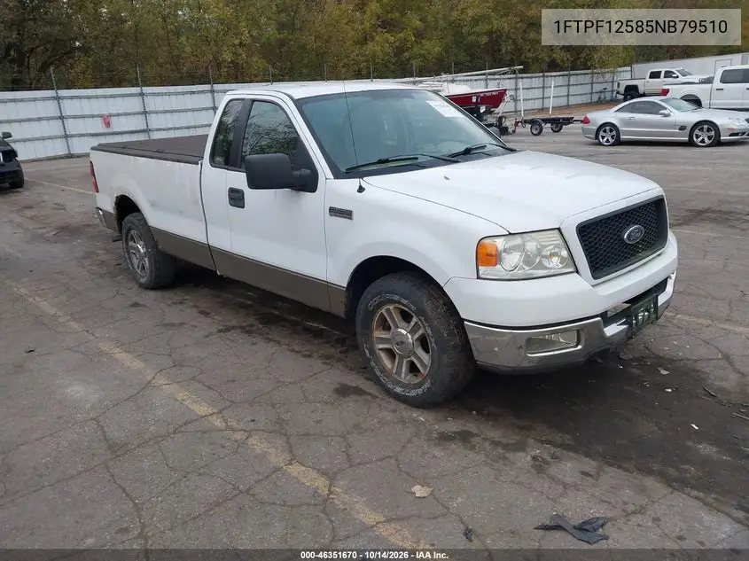 FORD F-150 2005, VIN 1FTPF12585NB79510