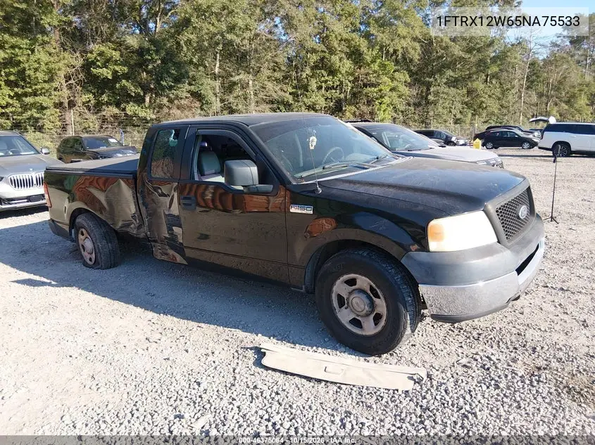 FORD F-150 2005, VIN 1FTRX12W65NA75533