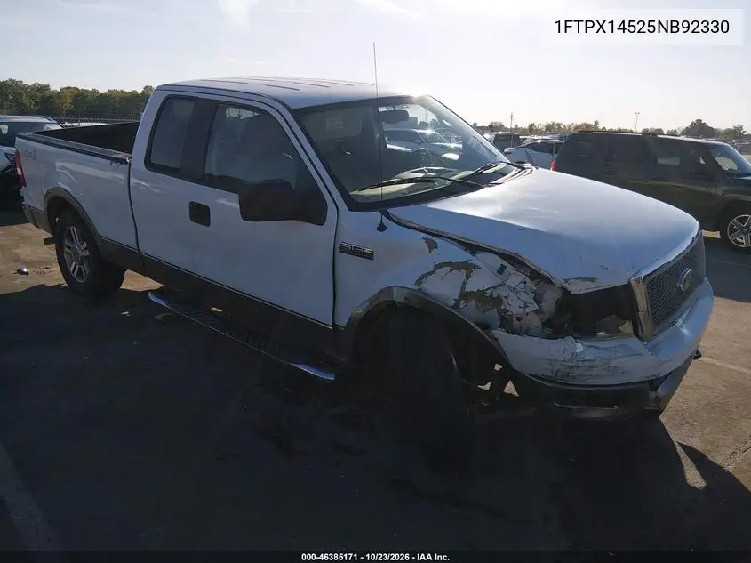 FORD F-150 2005, VIN 1FTPX14525NB92330