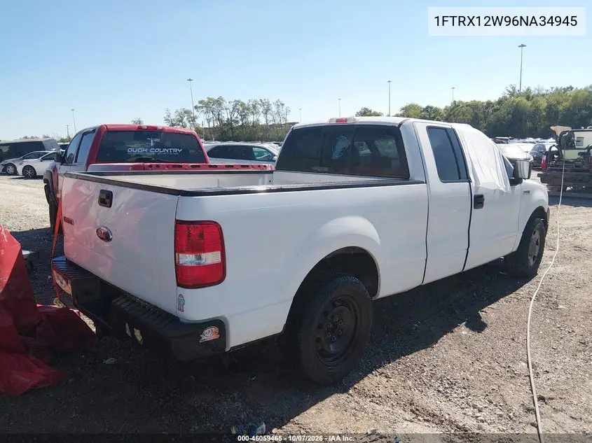 2006 FORD F-150 VIN 1FTRX12W96NA34945 — фото 4