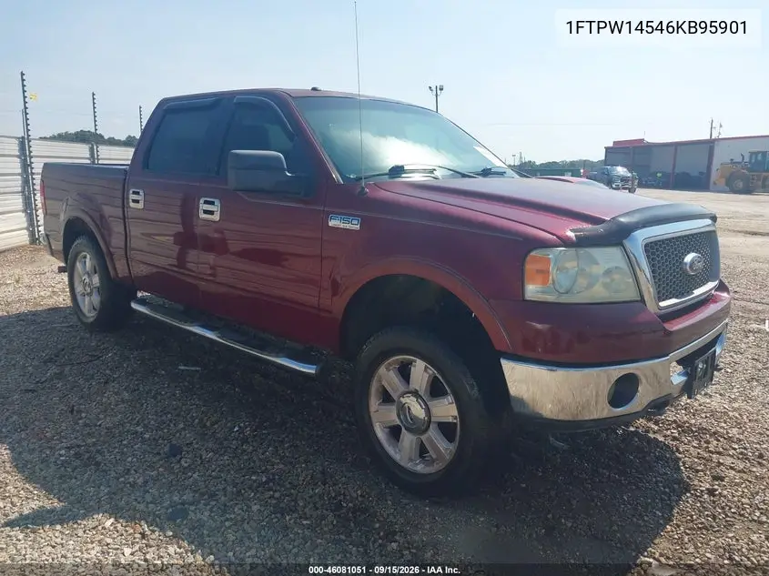 FORD F-150 2006, VIN 1FTPW14546KB95901
