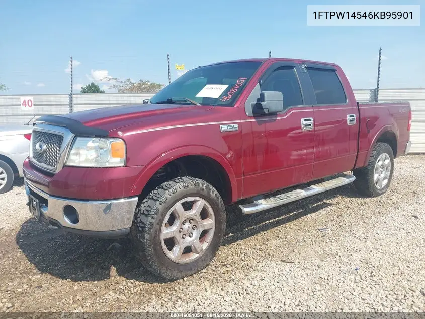 2006 FORD F-150 VIN 1FTPW14546KB95901 — фото 2