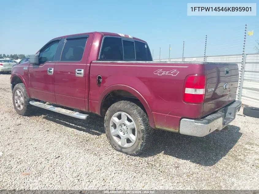 2006 FORD F-150 VIN 1FTPW14546KB95901 — фото 3