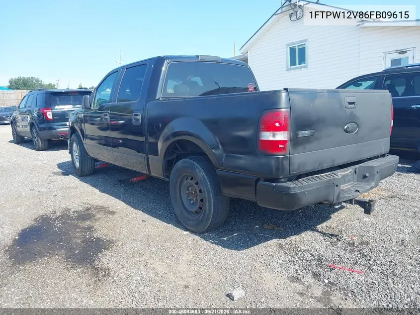 2006 FORD F-150 VIN 1FTPW12V86FB09615 — фото 3