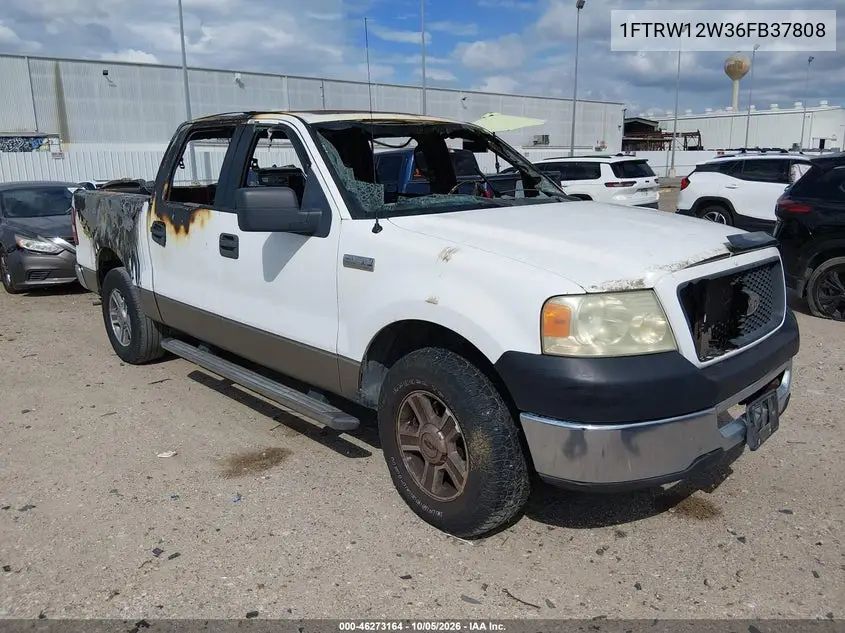 FORD F-150 2006, VIN 1FTRW12W36FB37808