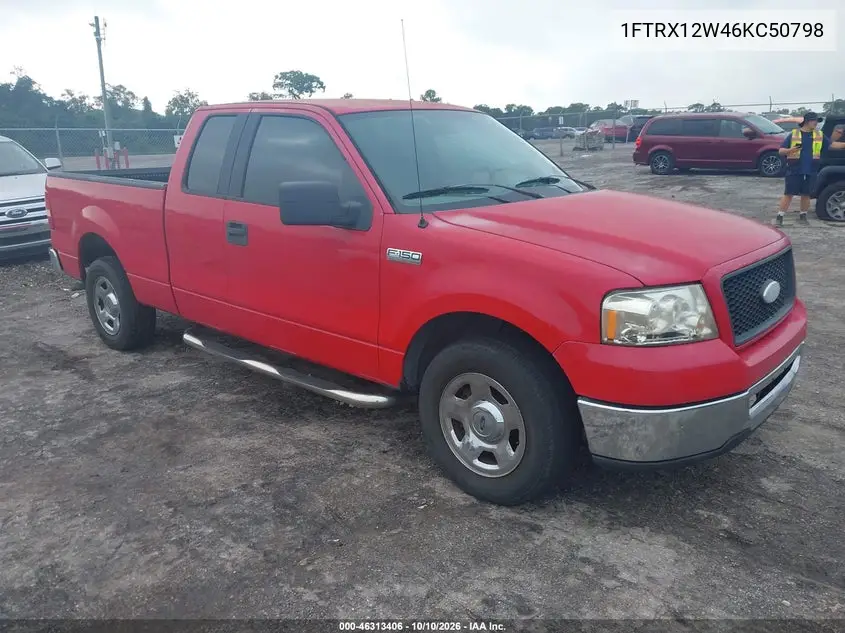 FORD F-150 2006, VIN 1FTRX12W46KC50798