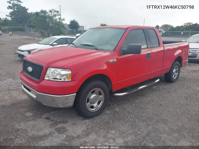 2006 FORD F-150 VIN 1FTRX12W46KC50798 — фото 2