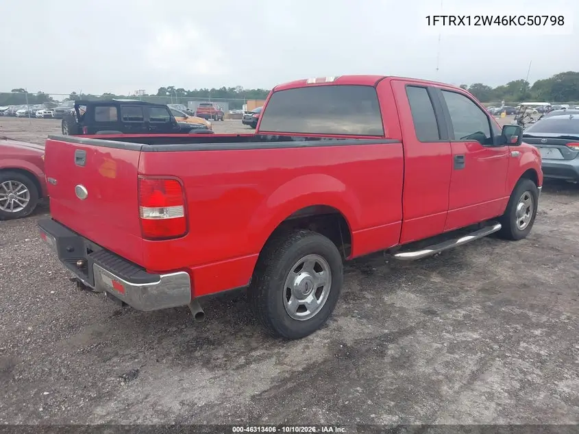2006 FORD F-150 VIN 1FTRX12W46KC50798 — фото 4