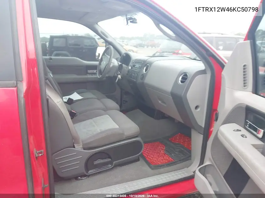 2006 FORD F-150 VIN 1FTRX12W46KC50798 — фото 5