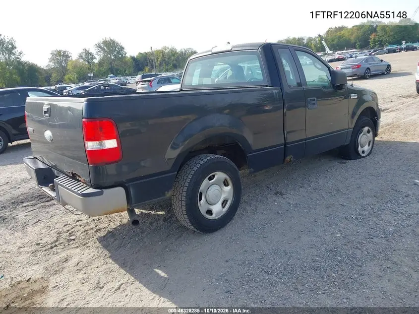 2006 FORD F-150 VIN 1FTRF12206NA55148 — фото 4