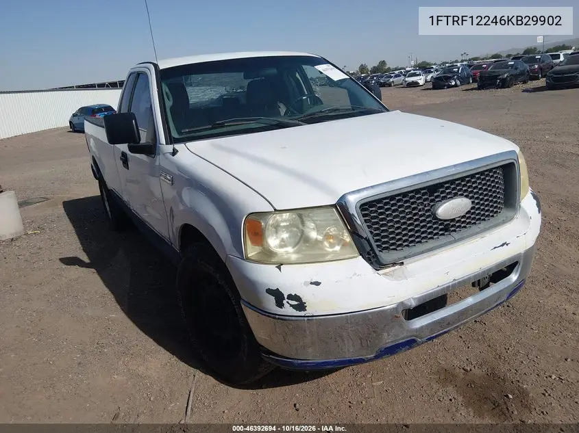 FORD F-150 2006, VIN 1FTRF12246KB29902