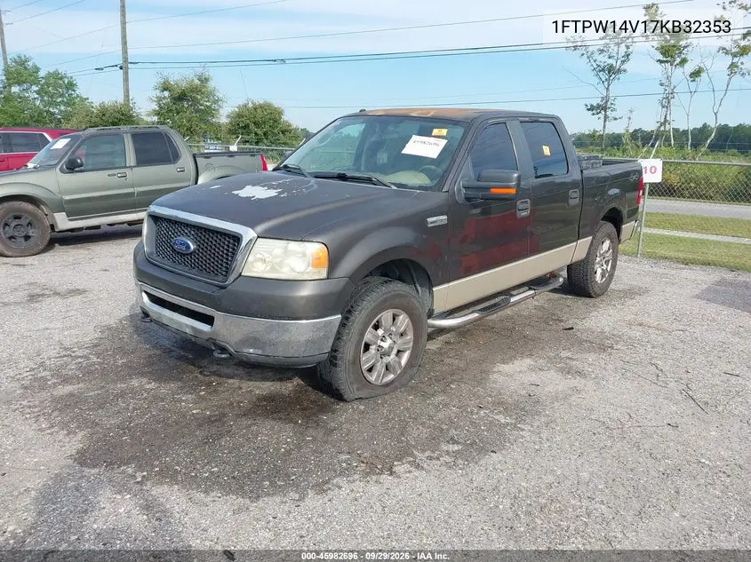 2007 FORD F-150 VIN 1FTPW14V17KB32353 — фото 2