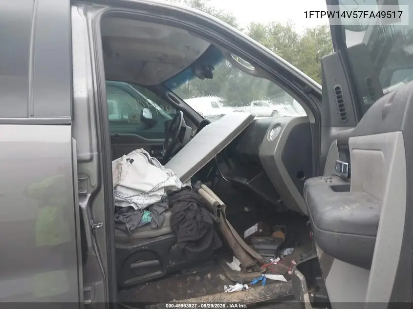 2007 FORD F-150 VIN 1FTPW14V57FA49517 — фото 5