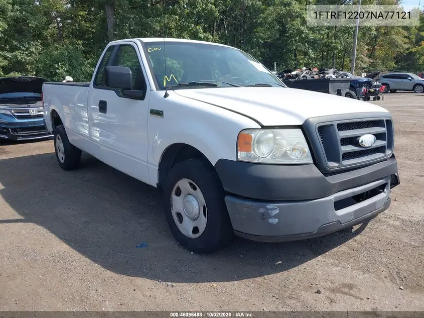 FORD F-150 2007, VIN 1FTRF12207NA77121