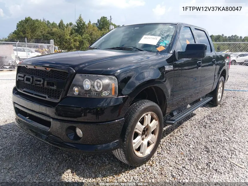 2007 FORD F-150 VIN 1FTPW12V37KA80047 — фото 2