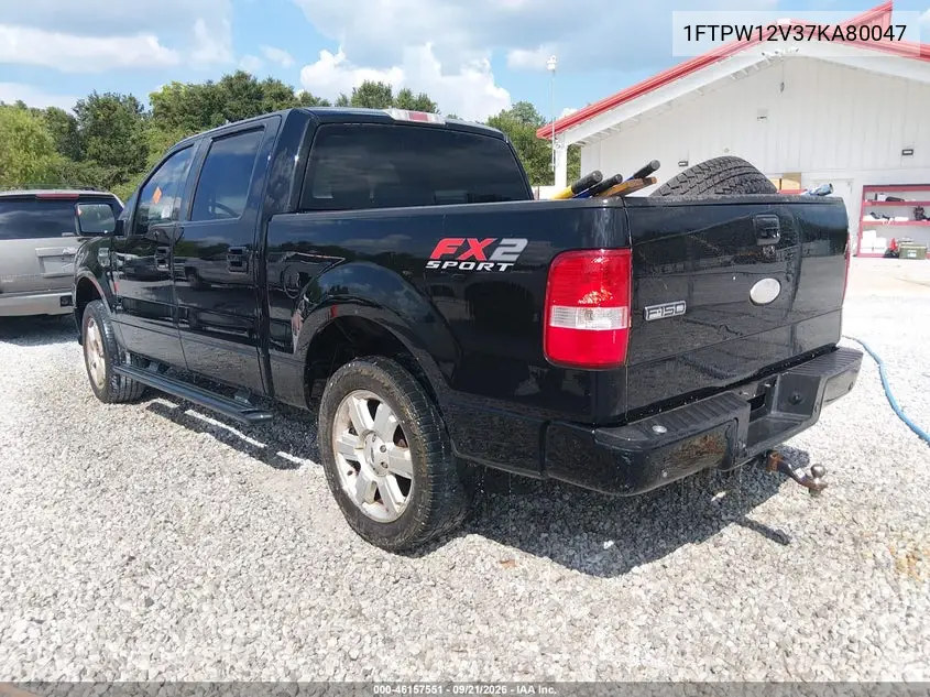 2007 FORD F-150 VIN 1FTPW12V37KA80047 — фото 3
