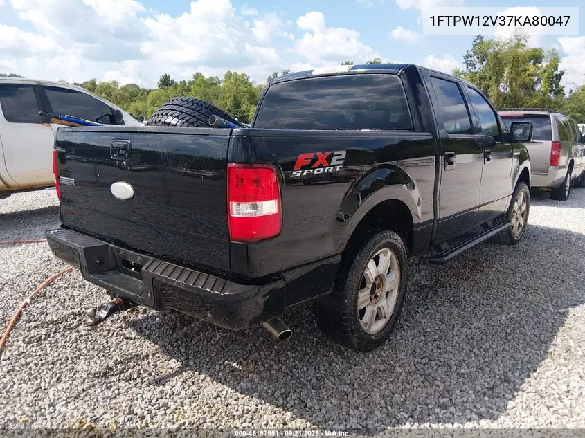 2007 FORD F-150 VIN 1FTPW12V37KA80047 — фото 4
