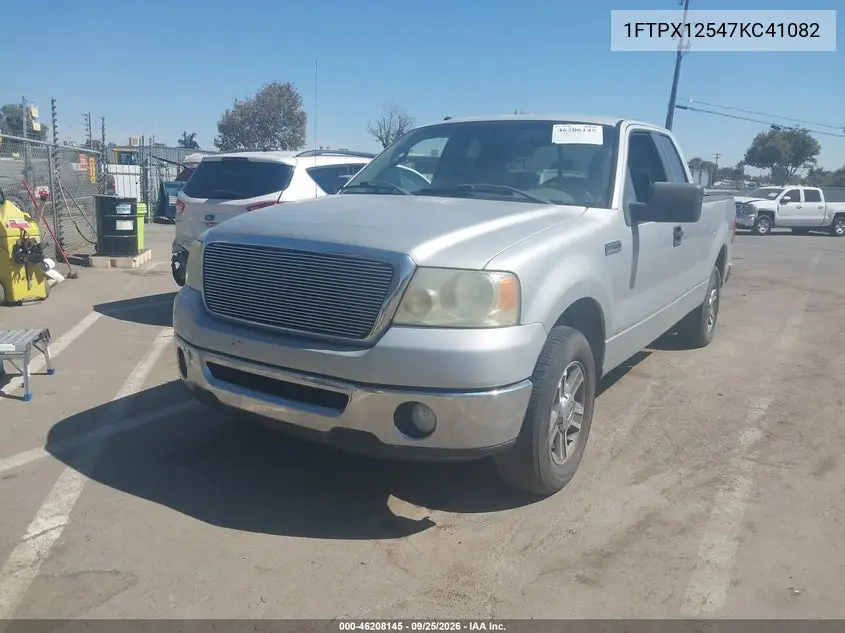 2007 FORD F-150 VIN 1FTPX12547KC41082 — фото 2