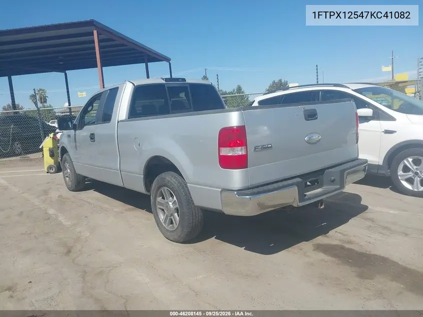 2007 FORD F-150 VIN 1FTPX12547KC41082 — фото 3