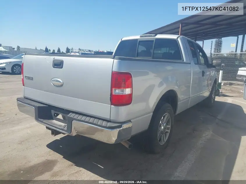 2007 FORD F-150 VIN 1FTPX12547KC41082 — фото 4