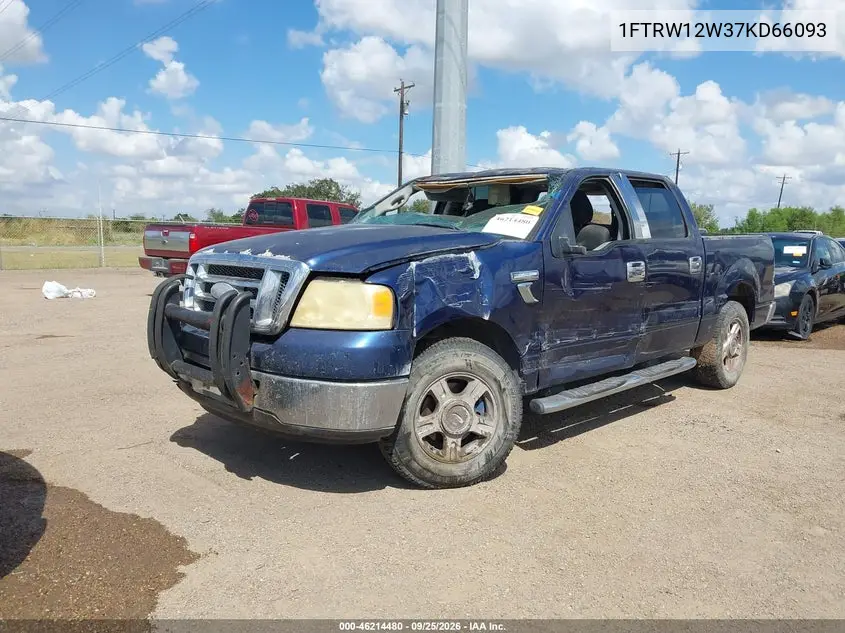 2007 FORD F-150 VIN 1FTRW12W37KD66093 — фото 2