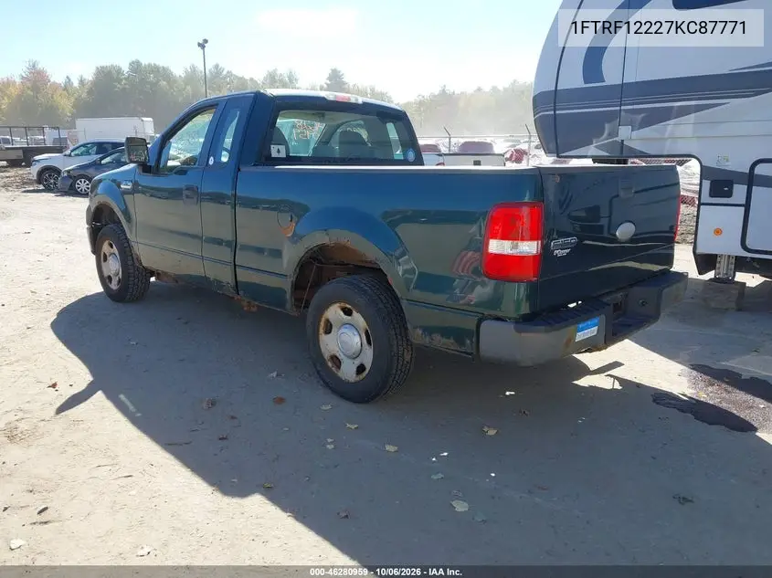 2007 FORD F-150 VIN 1FTRF12227KC87771 — фото 3