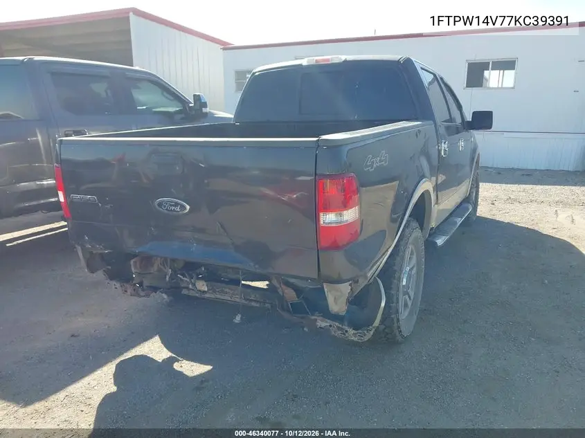 2007 FORD F-150 VIN 1FTPW14V77KC39391 — фото 4