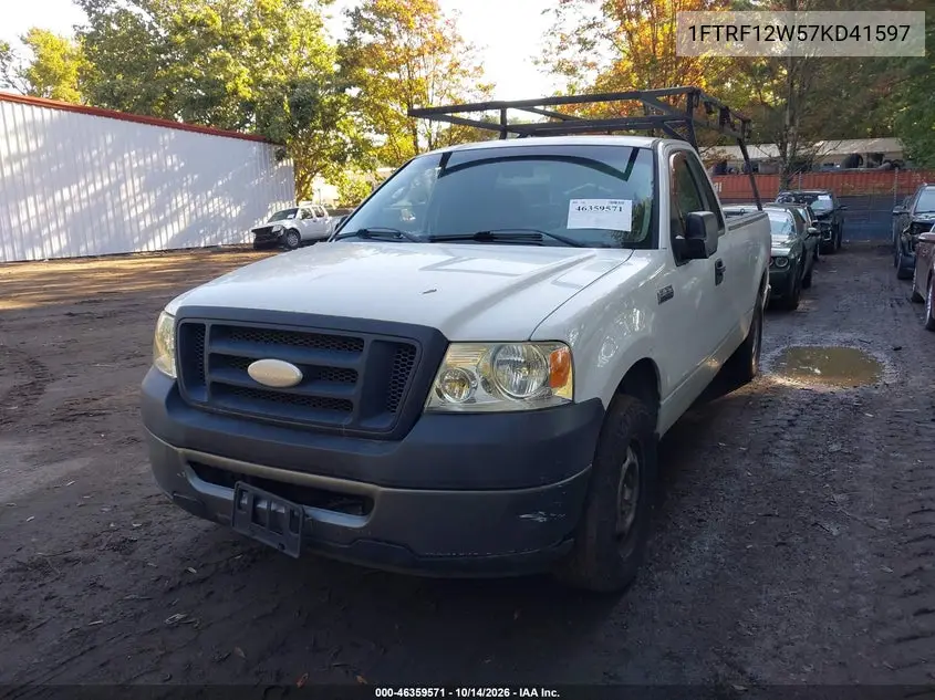 2007 FORD F-150 VIN 1FTRF12W57KD41597 — фото 2