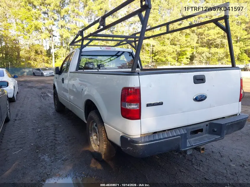 2007 FORD F-150 VIN 1FTRF12W57KD41597 — фото 3