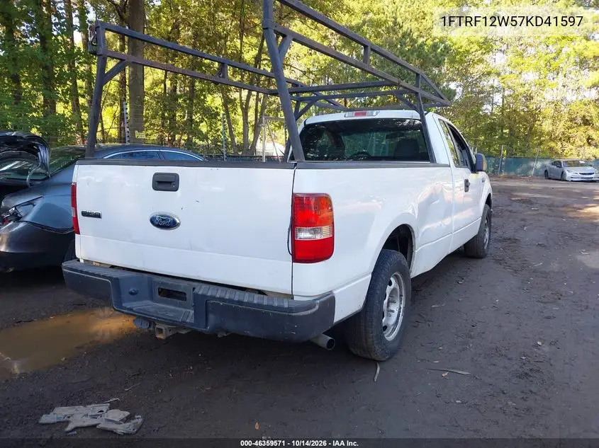 2007 FORD F-150 VIN 1FTRF12W57KD41597 — фото 4