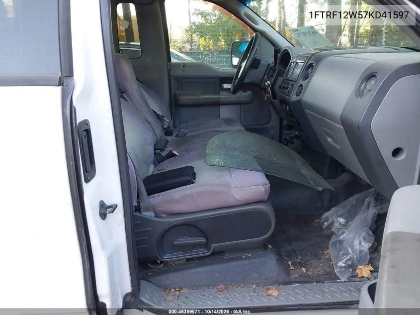 2007 FORD F-150 VIN 1FTRF12W57KD41597 — фото 5