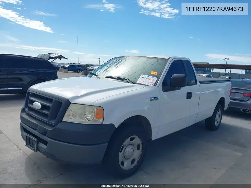 2007 FORD F-150 VIN 1FTRF12207KA94373 — фото 2