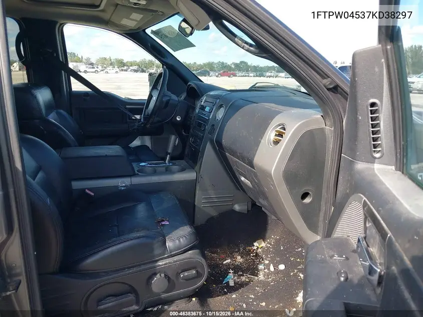 2007 FORD F-150 VIN 1FTPW04537KD38297 — фото 5