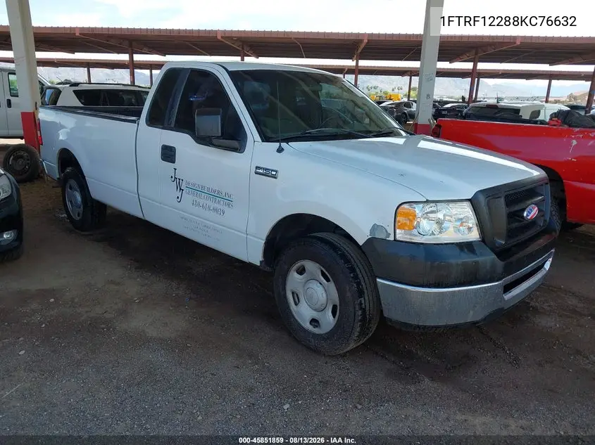 FORD F-150 2008, VIN 1FTRF12288KC76632