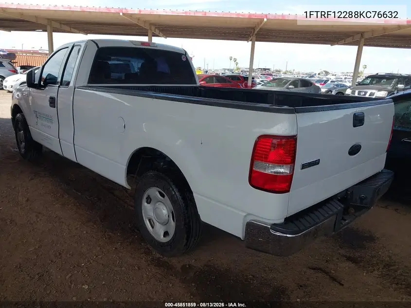 2008 FORD F-150 VIN 1FTRF12288KC76632 — фото 3