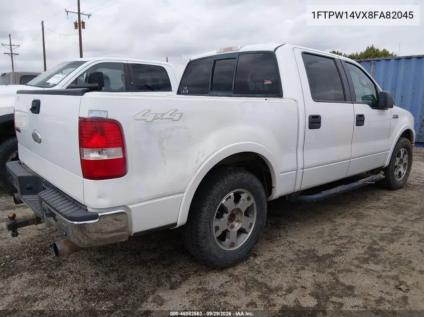 2008 FORD F-150 VIN 1FTPW14VX8FA82045 — фото 4