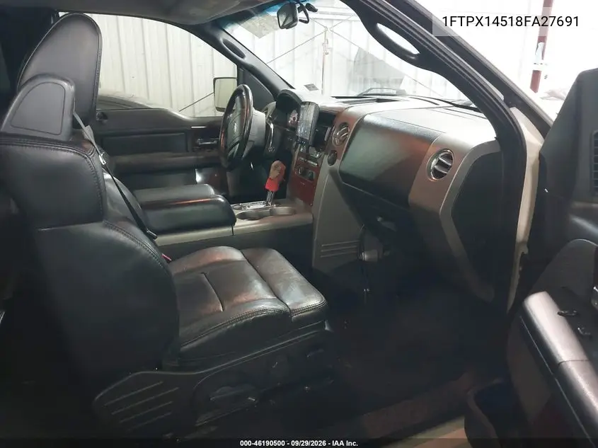 2008 FORD F-150 VIN 1FTPX14518FA27691 — фото 5