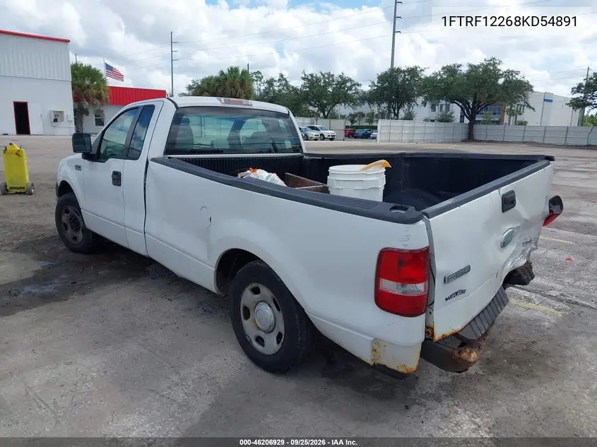 2008 FORD F-150 VIN 1FTRF12268KD54891 — фото 3