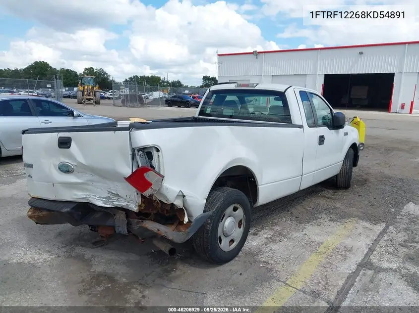 2008 FORD F-150 VIN 1FTRF12268KD54891 — фото 4
