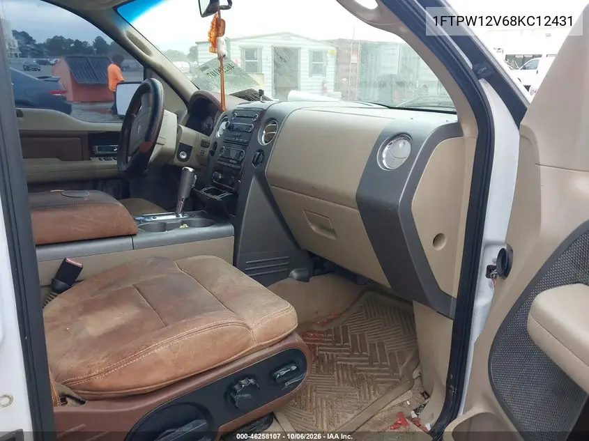 2008 FORD F-150 VIN 1FTPW12V68KC12431 — фото 5