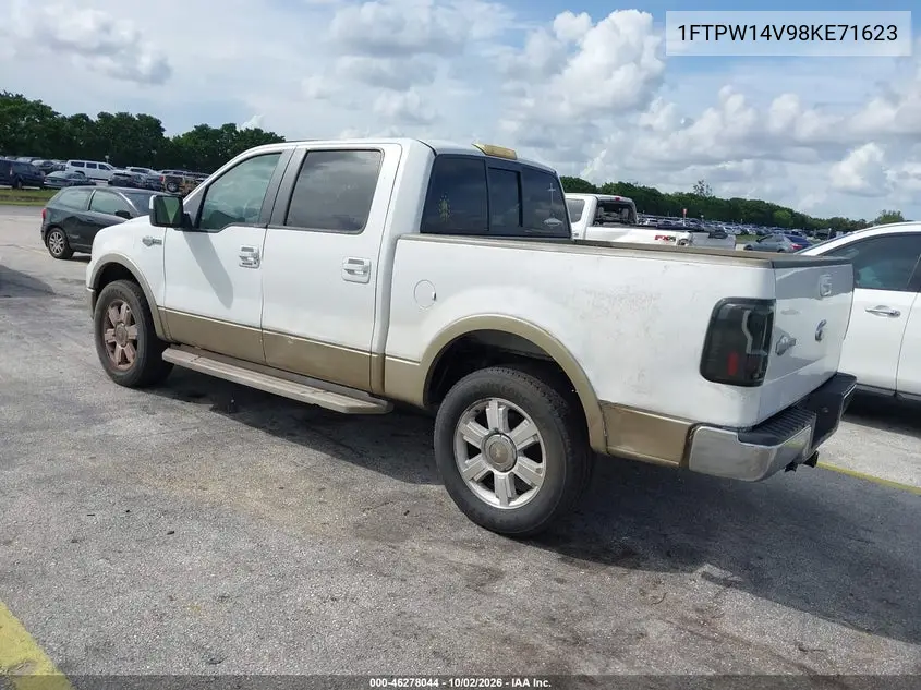 2008 FORD F-150 VIN 1FTPW14V98KE71623 — фото 3