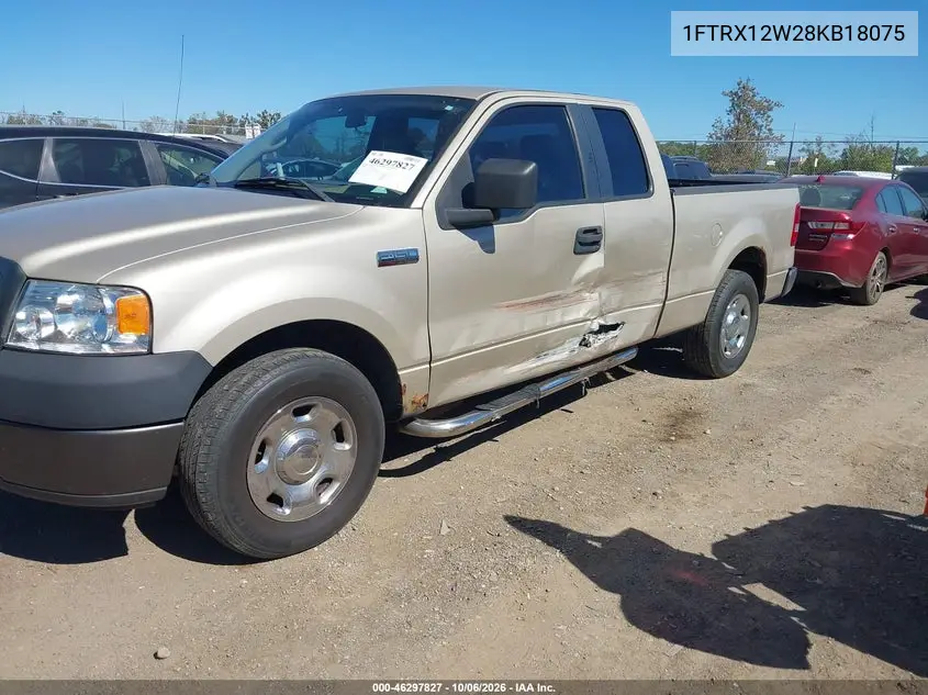 2008 FORD F-150 VIN 1FTRX12W28KB18075 — фото 2