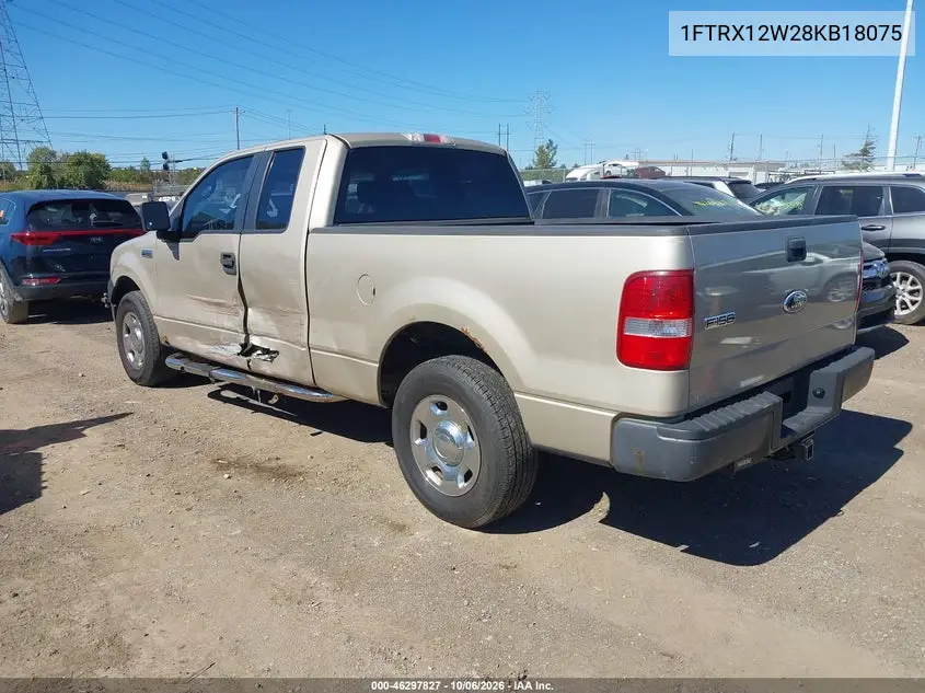 2008 FORD F-150 VIN 1FTRX12W28KB18075 — фото 3