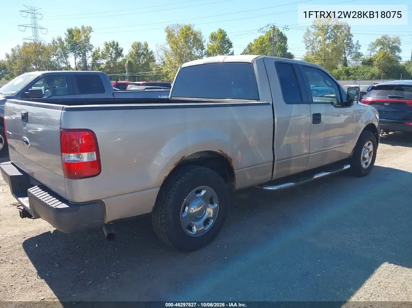 2008 FORD F-150 VIN 1FTRX12W28KB18075 — фото 4