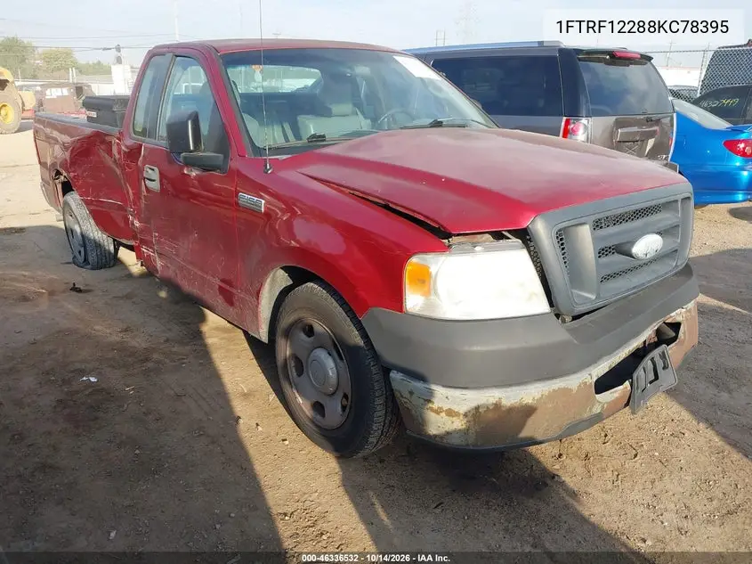 FORD F-150 2008, VIN 1FTRF12288KC78395