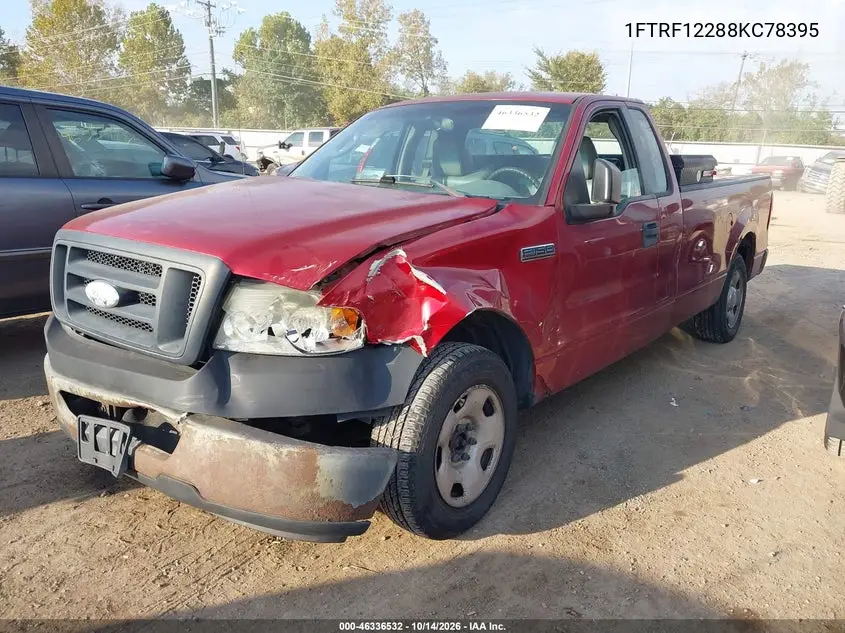 2008 FORD F-150 VIN 1FTRF12288KC78395 — фото 2