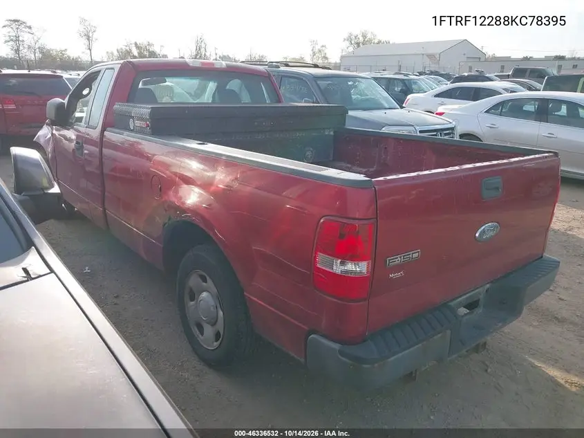 2008 FORD F-150 VIN 1FTRF12288KC78395 — фото 3